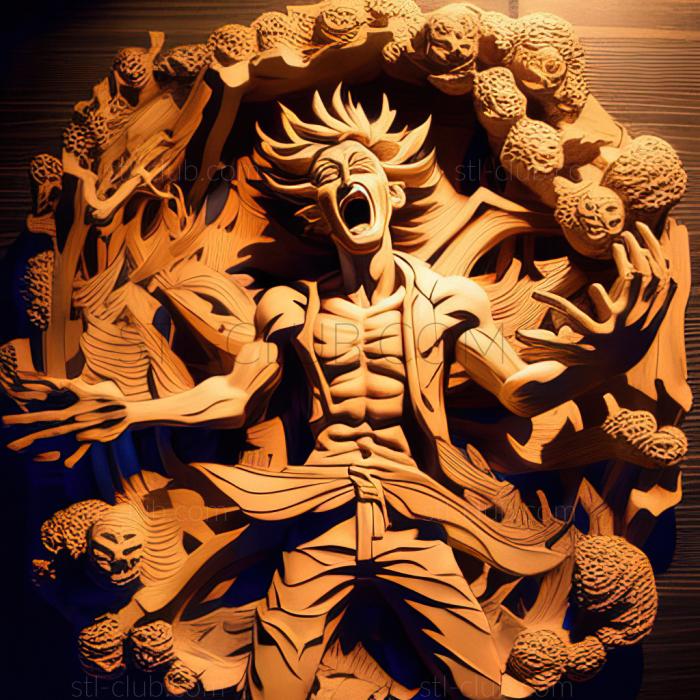 3D модель One Piece Эйитиро Ода (STL)